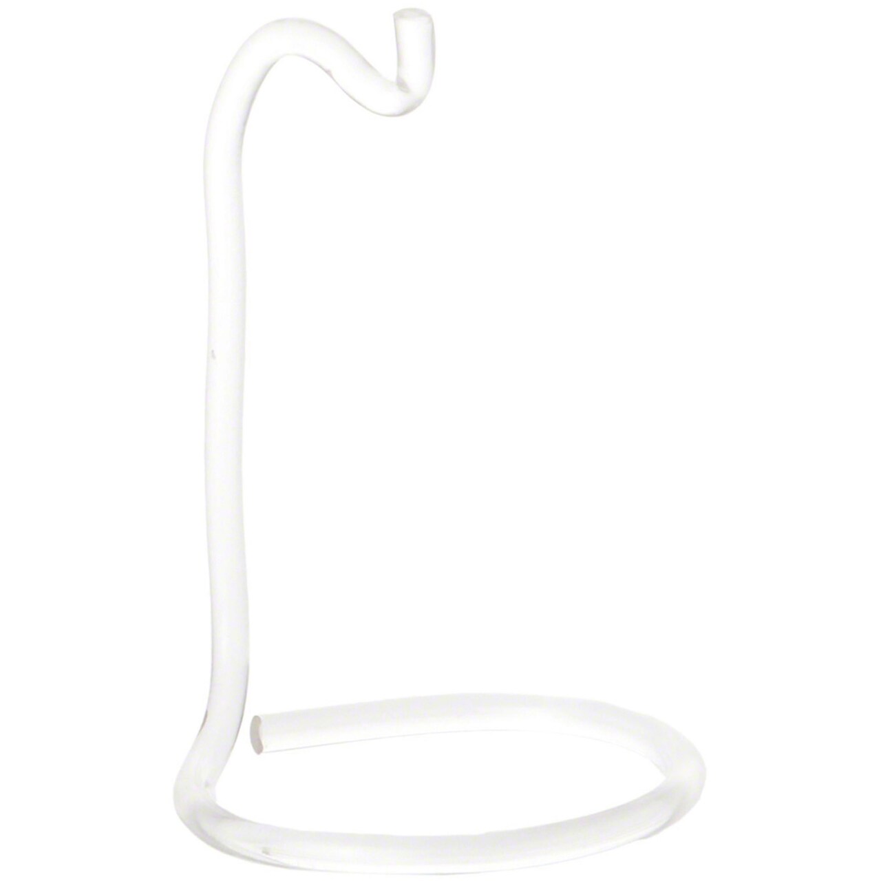 Plymor Clear Acrylic Rod 5.125" Ornament Hanger / Display Stand (4.5" hang space)